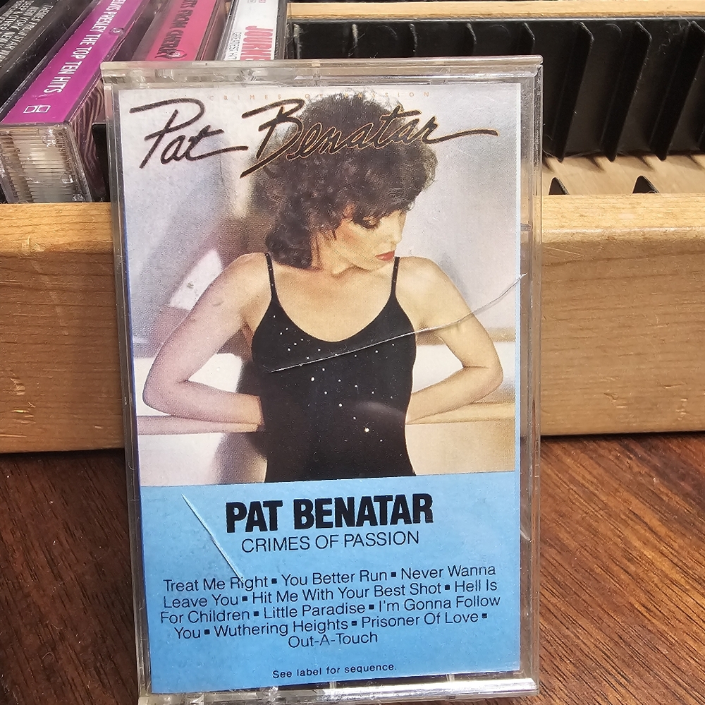 Pat Benatar Crimes of Passion Cassette